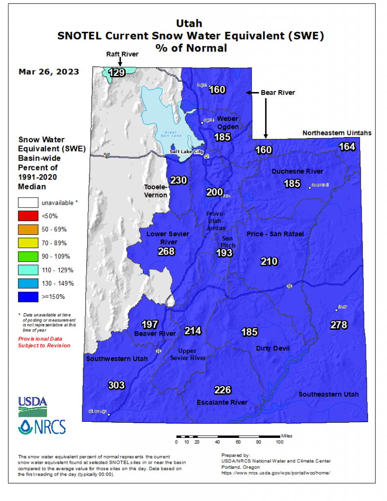 Utah Snowpack Sets Records Cold Weather Report